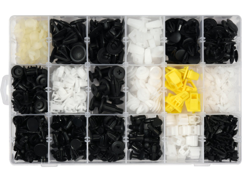 Piese standardizate pentru atelier - TRIM CLIPS ASSORTMENT HONDA 418 PCS