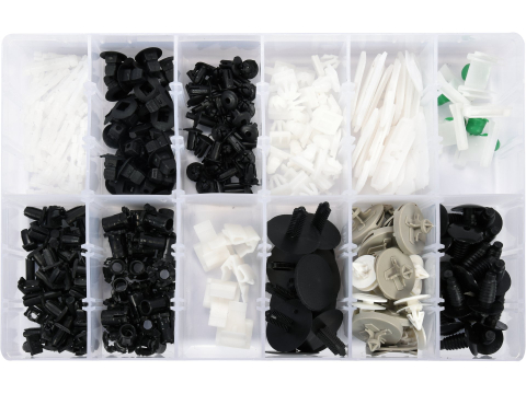 Piese standardizate pentru atelier - TRIM CLIPS ASSORTMENT VOLKSWAGEN 255 PCS