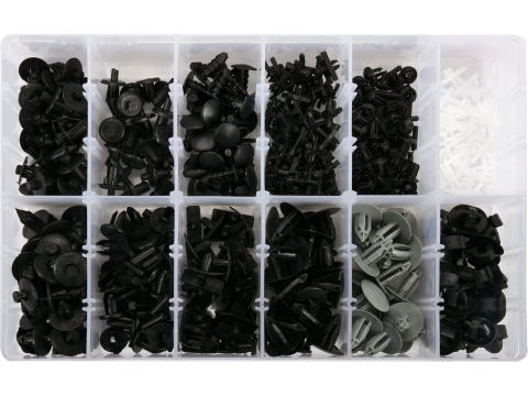 Piese standardizate pentru atelier - TRIM CLIPS ASSORTMENT VOLVO 350 PCS