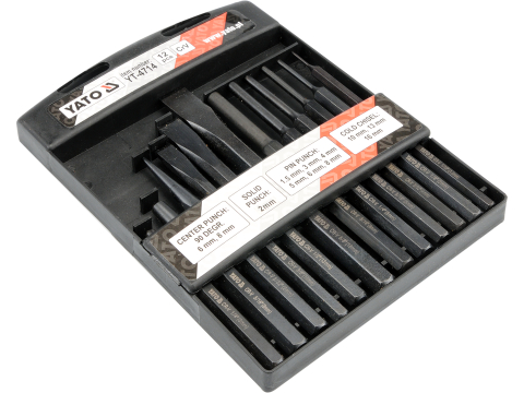 CHISEL AND PUNCH SET 12 PCS, CRV [3]