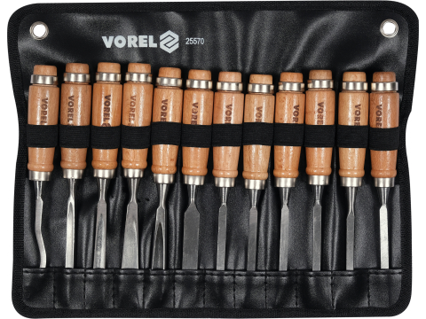 Ciocane - WOOD CARVING CHISEL SET 12PCS