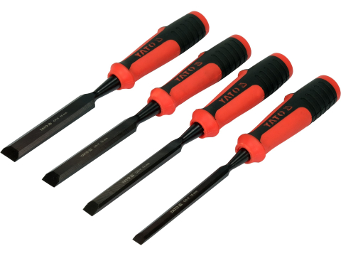 CHISEL SET 10-12-16-20 MM, CRV 4 PCS [1]