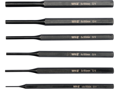 Răngi, dălți și târnăcoape - PIN PUNCH SET