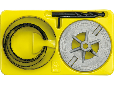 Găurire și alezare - HOLE SAW SET