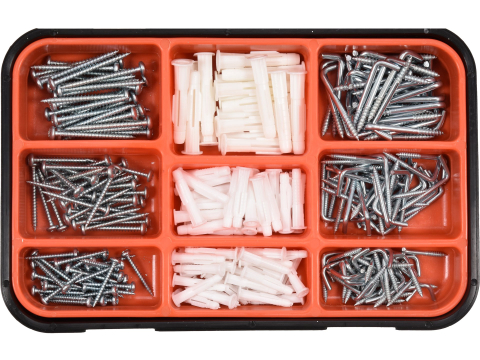 Articole pentru montat - 290PCS SCREWS AND PLUGS SET