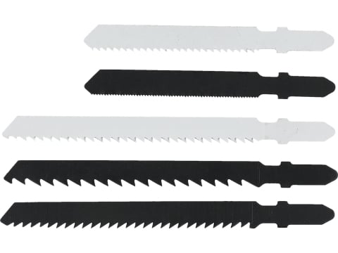 JIG SAW BLADES TYPE T, MIX- FOR WOOD AND METAL, 5 PCS [1]