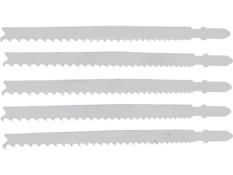 JIG SAW BLADE BIMETAL, TYPE T, 10-5 TPI, FOR WOOD AND METAL, 5 PCS [1]
