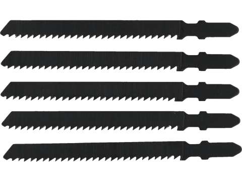 JIG SAW BLADE TYPE T, 10 TPI, FOR WOOD, 5 PCS [1]