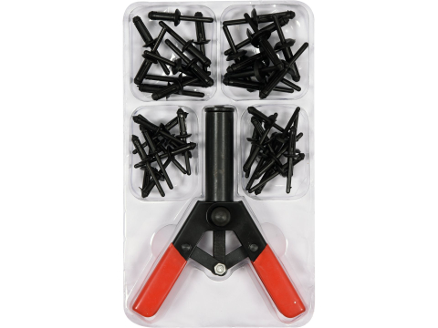 Scule de mână - PLASTIC RIVET KIT 41PCS