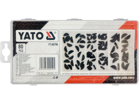 80 PCS FEATHER KEYS ASSORTMENT [1]