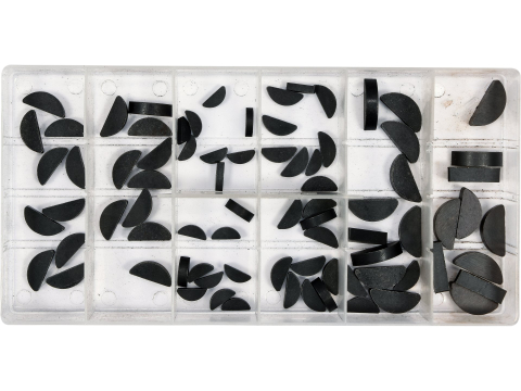 Piese standardizate pentru atelier - 80 PCS FEATHER KEYS ASSORTMENT