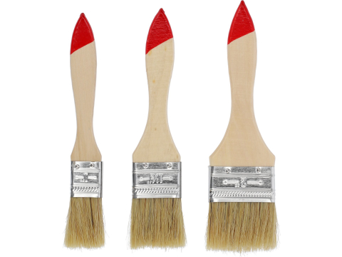 Pensule și trafaleți - ''PAINT BRUSHES 3 PCS 1''-1,5''-2''