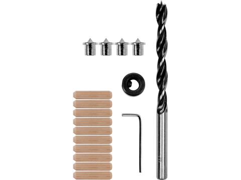 Construcții - 17PCS 8MM DOWEL KIT