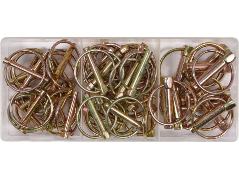 Piese standardizate pentru atelier - 50 PCS LYNCH PINS ASSORTMENT