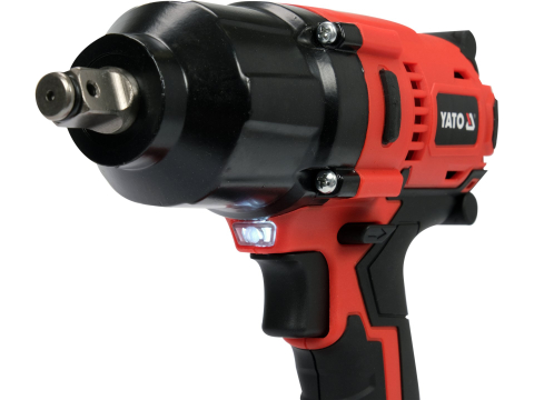 YATO 18V IMPACT TOOL SET: IMPACT WRENCH AND SOCKETS - 2X BATTERY 3 AH [4]