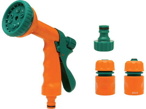 Scule de mână pentru grădinărit - 4 PCS SET WITH 10 FUNCTION NOZZLE