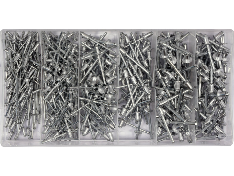 Piese standardizate pentru atelier - 400 PCS BLIND RIVETS ASSORTMENT
