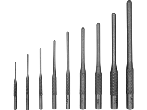 Răngi, dălți și târnăcoape - ROLL PIN PUNCH SET 9PCS