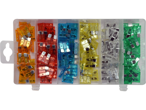 Atelier - 120PCS STANDARD CAR FUSE ASSORTMENT