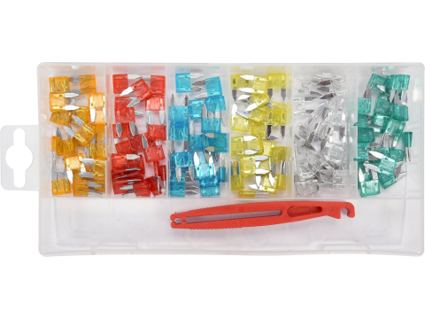 Atelier - 121PCS CAR FUSES ASSORTMENT MINI