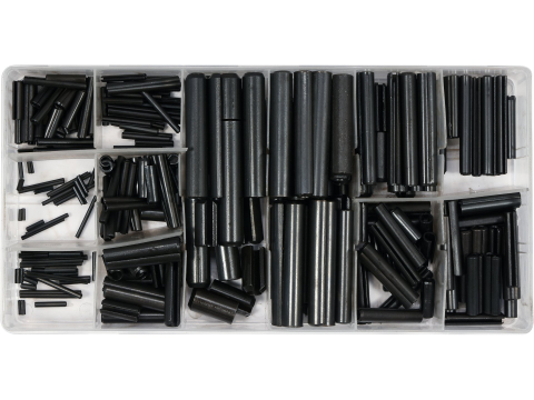 Piese standardizate pentru atelier - 315 PCS ROLL PINS ASSORTMENT