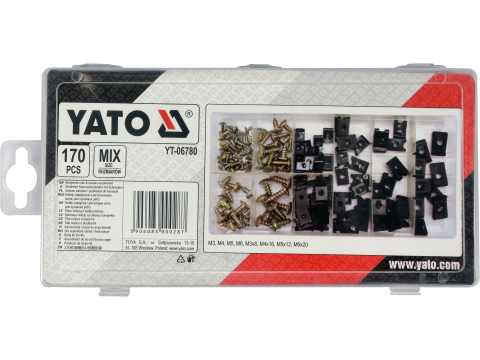 170 PCS BODYWORK NUTS AND SCREWS ASSORTMENT [1]