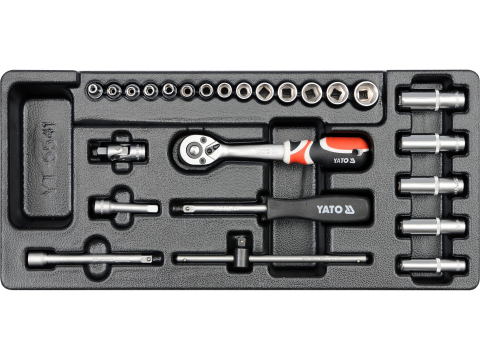 Dulapuri - PVC TRAY WITH 25PCS SOCKET SET 3,5~14MM