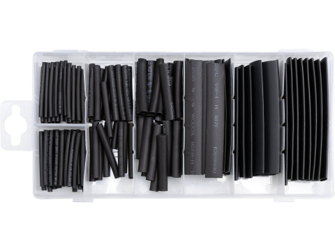 Piese standardizate pentru atelier - HEAT SHRINK INSULATION TUBES 127PCS SET, MIX OF SIZES