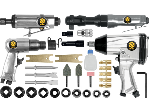 Scule pneumatice - PNEUMATIC TOOL SET, 33 PCS