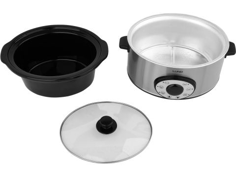 SLOW COOKER 280W 4,5L WITH TIMER [4]