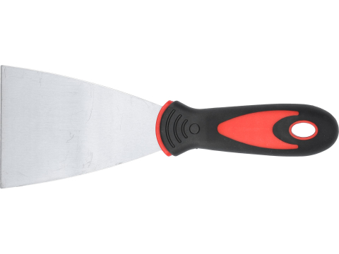 Unelte pentru zidarie - STAINLESS STEEL TROWEL WITH BI-COLOURED HANDLE 8 CM