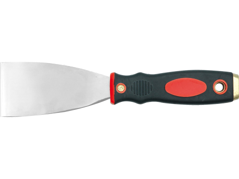 Unelte pentru zidarie - STAINLESS STEEL TROWEL WITH BI-COLOURED HANDLE 4 CM