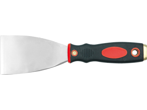 Unelte pentru zidarie - STAINLESS STEEL TROWEL WITH BI-COLOURED HANDLE 5 CM