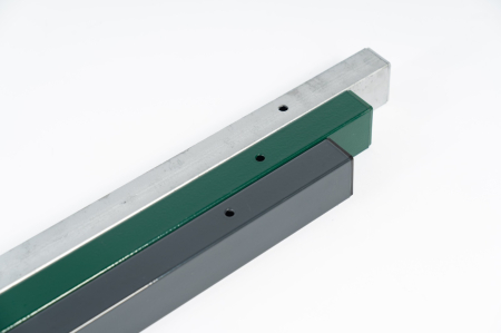 Stalp gard otel zincat plastifiat verde RAL6005, 2.5 m, 60 x 40 mm [1]