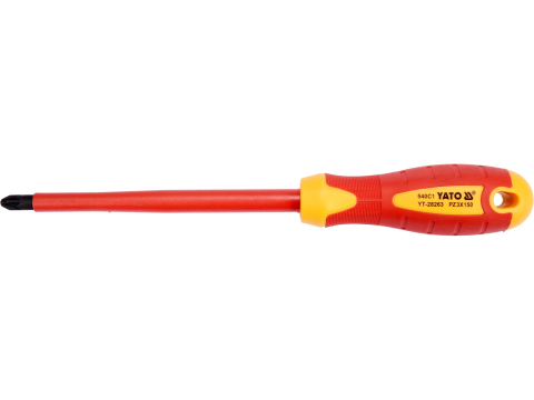 Electrice - INSULATED SCREWDRIVER PZ3*150MM