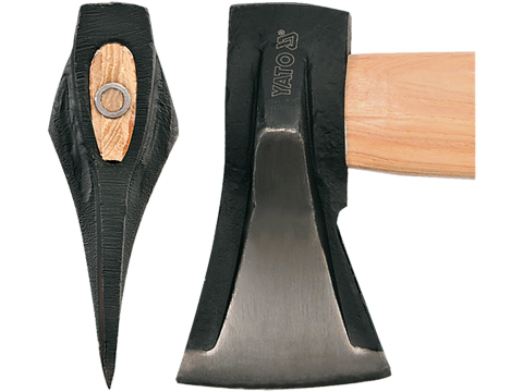 SPLITTING AXE 2000G HICKORY HANDLE [1]