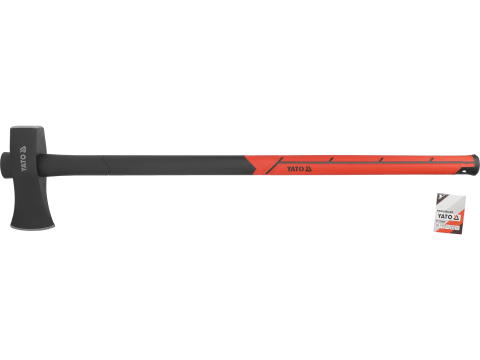 AXE HAMMER WITH LONG FIBERGLASS HANDLE 2700G [3]