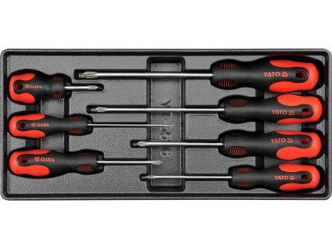 Dulapuri - PVC TRAY WITH 7 PCS PHILLIPS SCREWDRIVERS