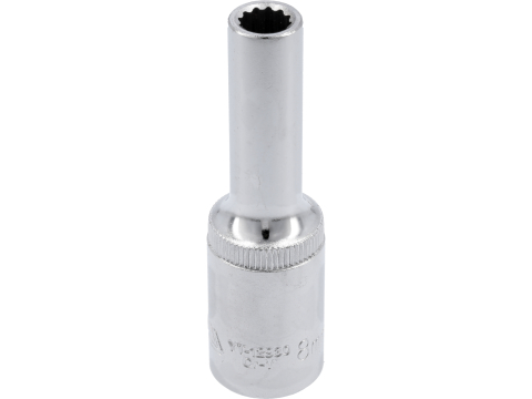 Scule de mână - BIHEXAGONAL SOCKET 8MM 1/2" 12PT CV