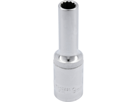 Scule de mână - BIHEXAGONAL SOCKET 9MM 1/2" 12PT CV