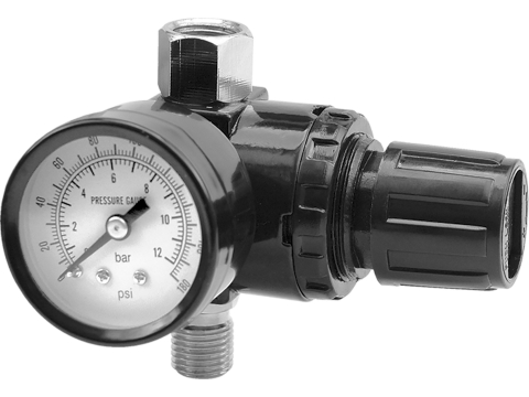 Scule pneumatice - PRESSURE REDUCING VALVE WITH MANOMETER AND QUICKCOUPLING