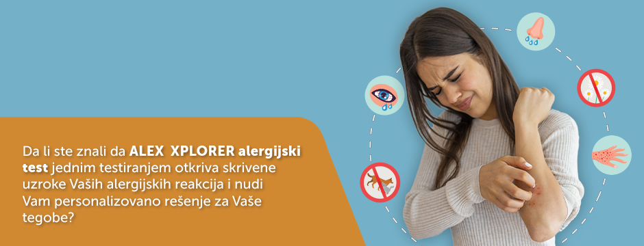 ALEX Allergy Xplorer – efikasan način da otkrijete na šta ste alergični