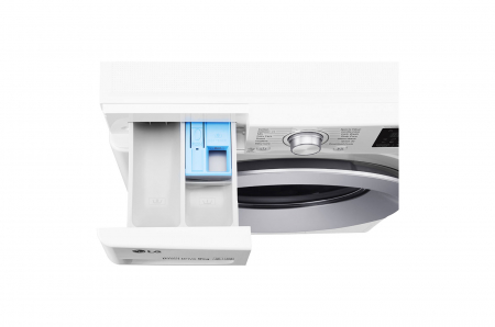 Mașină de spălat LG F4J5VN4W, 9Kg, 6 Motion DD, 10 ani garanție, Clasa A+++, NFC Smart ThinQ [4]