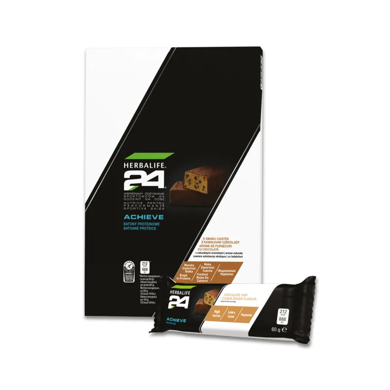 Batoane Proteice Herbalife24® Achieve Fursecuri cu ciocolată 6 batoane x 60gr [1]