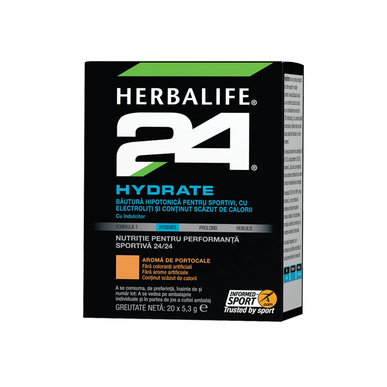 Herbalife24® Hydrate aromă de portocale 20 de pliculețe [1]