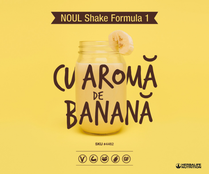 Shake Formula 1 Banane Herbalife 550g [2]