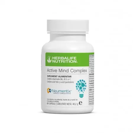 Suplimente Herbalife - Active Mind Complex Herbalife 60 capsule - Supliment pentru Concentrare și Claritate Mentală