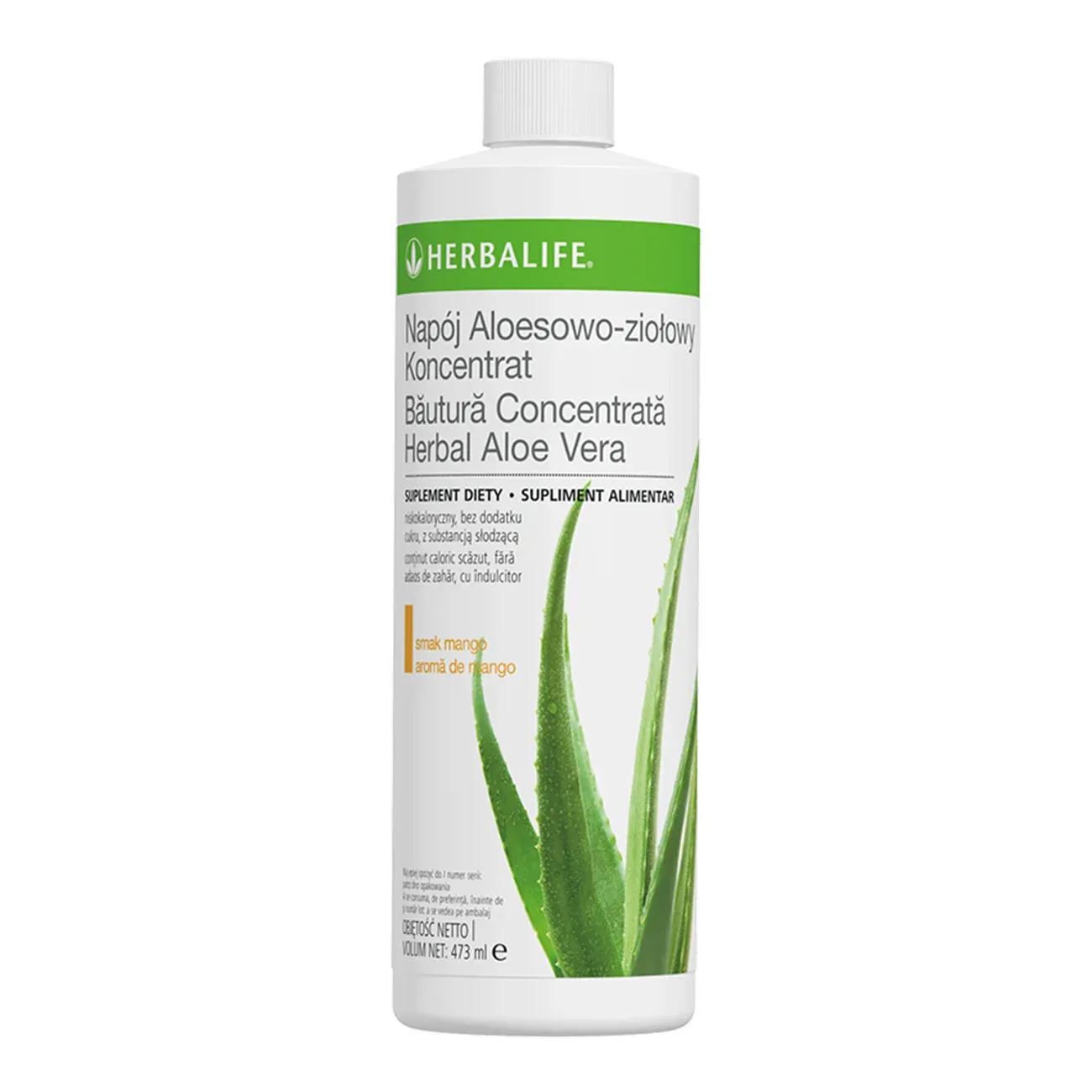 Bauturi Herbalife - Băutura Concentrată Herbal Aloe Vera cu aromă de Mango 473ml