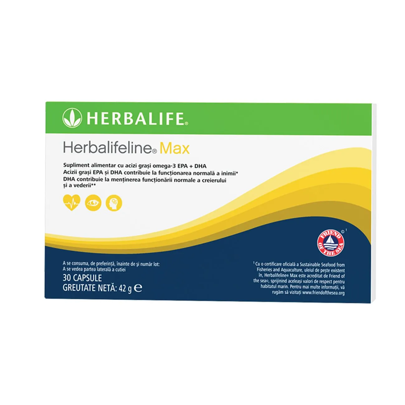 Suplimente Herbalife - Herbalifeline MAX 30 de capsule