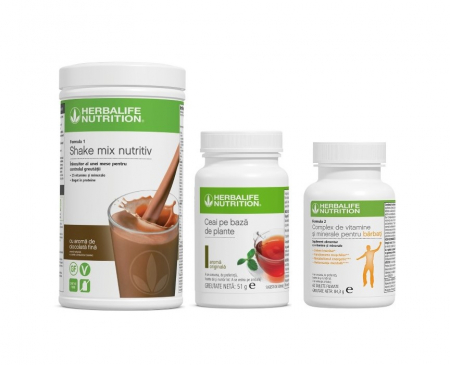 Pachete Slabire Herbalife - Pachet Slabire Barbati START Herbalife